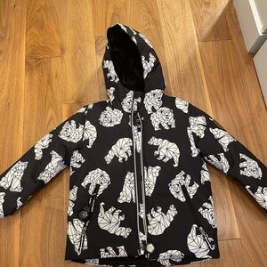 Obermeyer Black and White Winter Jacket